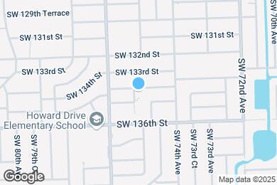 Map image of the property - 7530 SW 134th St