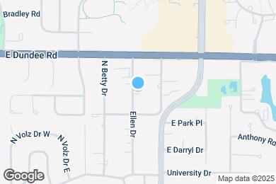 Map image of the property - 3343 N Ellen Dr