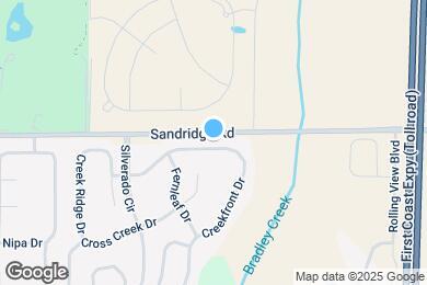 Map image of the property - 2391 Creekfront Dr
