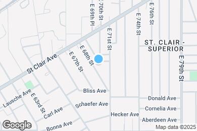 Map image of the property - 1079 E 68th St