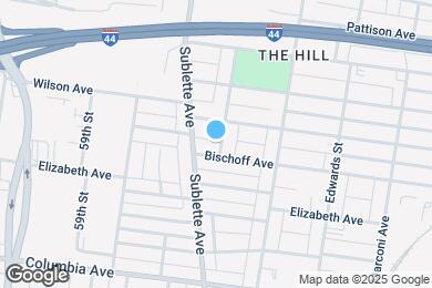 Map image of the property - 2123 Lilly Ave