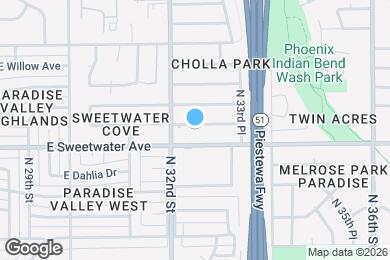 Map image of the property - 3221 E Captain Dreyfus Ave