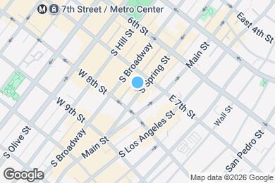 Map image of the property - 725-729 S Spring St