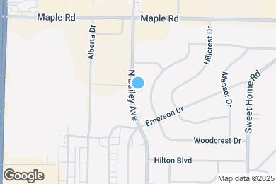 Map image of the property - 4867 N Bailey Ave