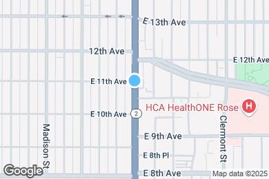 Map image of the property - 1077 Colorado Blvd