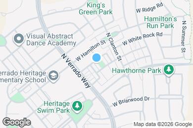 Map image of the property - 2893 N Claire Dr