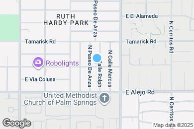 Map image of the property - 1450 E Granvia Valmonte