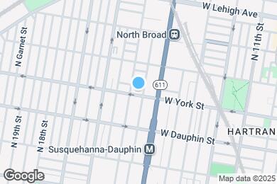 Map image of the property - 1419 W York St
