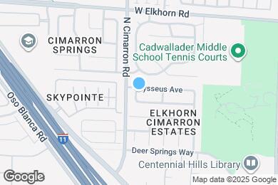 Map image of the property - 7933 Odysseus Ave