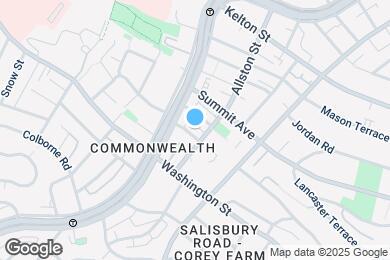 Map image of the property - 301 Allston St