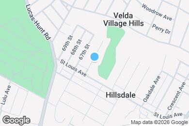 Map image of the property - 2122 Rosebud Ave