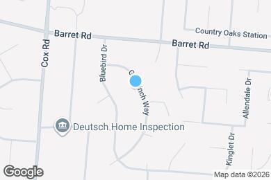 Map image of the property - 8505 Goldfinch Way