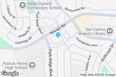 Map image of the property - 6816 Hyde Park Dr