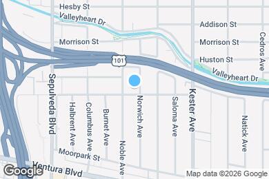Map image of the property - 4809 Norwich Ave