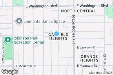 Map image of the property - 1115 N Garfield Ave