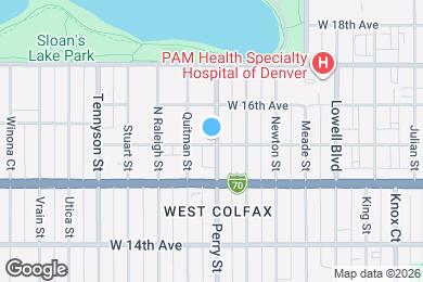 Map image of the property - 4001 W Conejos Pl