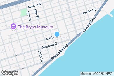 Map image of the property - 1613 Avenue N 1/2