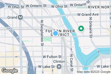 Map image of the property - 579 W Kinzie St