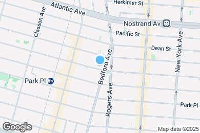 Map image of the property - 603 St Marks Ave