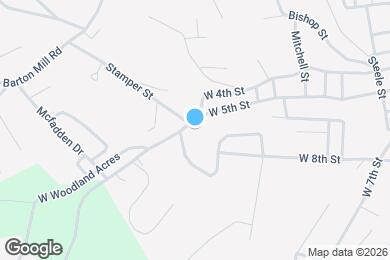 Map image of the property - 1029 W 5th St