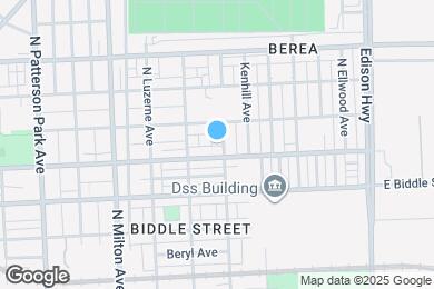 Map image of the property - 1300 N Kenwood Ave