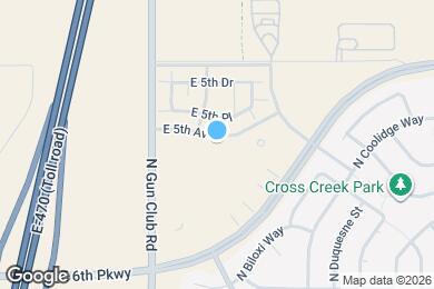 Map image of the property - 23578 E 5th Ave