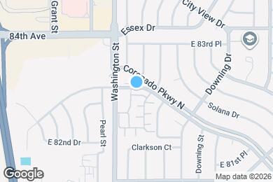 Map image of the property - 8218 Washington St