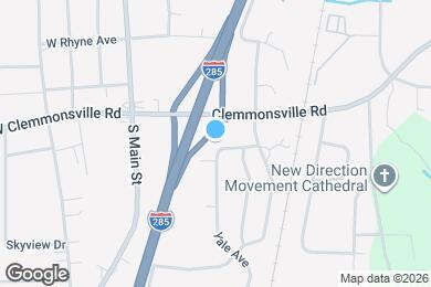 Map image of the property - 3614 Yale Ave