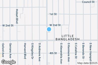 Map image of the property - 234 Normandie Ave