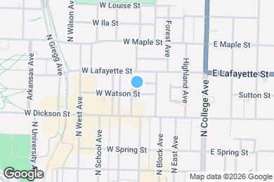 Map image of the property - 224 W Watson St
