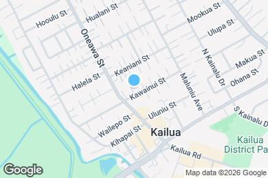 Map image of the property - 444A Kawainui St