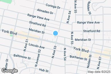 Map image of the property - 5256 Meridian St
