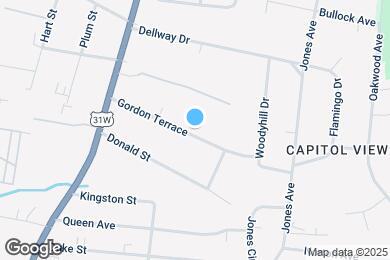 Map image of the property - 129 Gordon Ter