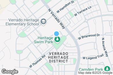 Map image of the property - 20736 W Thomas Rd
