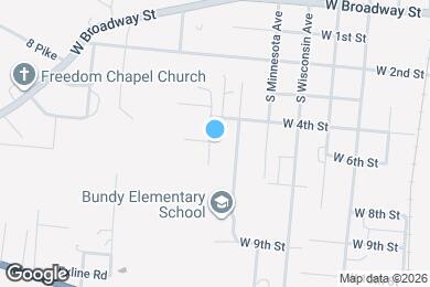 Map image of the property - 312 S Arkansas Ave