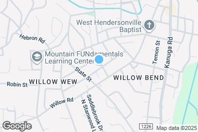 Map image of the property - 1101 Cherokee Dr