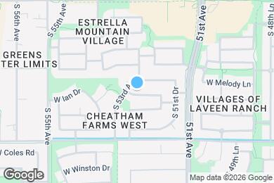 Map image of the property - 5230 W Ian Dr