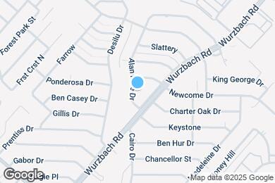 Map image of the property - 6726 Alan Hale Dr