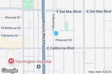 Map image of the property - 494 S Marengo Ave