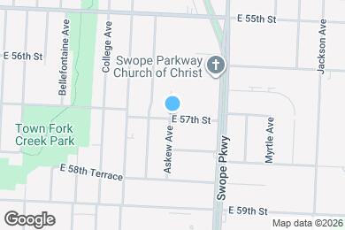 Map image of the property - 3600 E 57th St