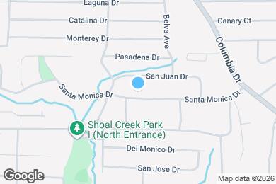 Map image of the property - 3010 Santa Monica Dr