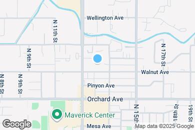Map image of the property - 1210 Walnut Ave
