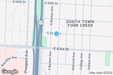 Map image of the property - 6210 Agnes Ave