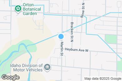 Map image of the property - 343 Martin St