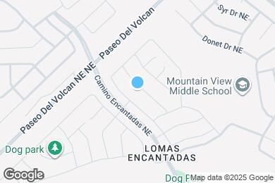 Map image of the property - 6936 Dusty Dr NE