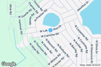Map image of the property - 3150 W Carmine Rd