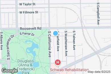 Map image of the property - 1230 S Fairfield Ave