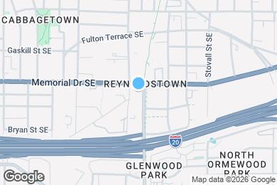 Map image of the property - 881 Memorial Dr SE
