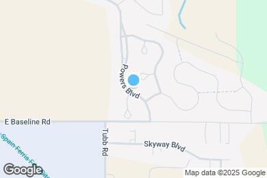 Map image of the property - 906 Powers Blvd