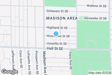 Map image of the property - 444 Woodlawn St SE